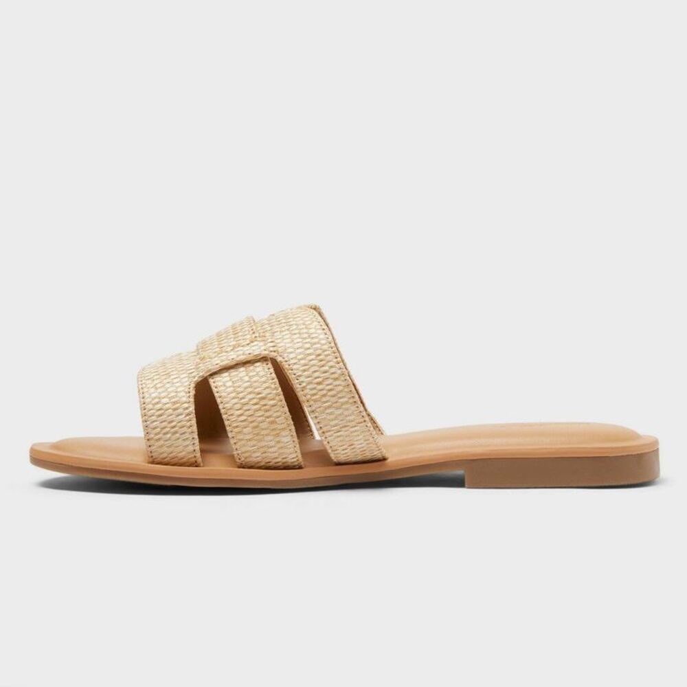 Universal Thread - Women’s Carla Sandals with Memory Foam Insole - Un Tan - Picture 2 of 4